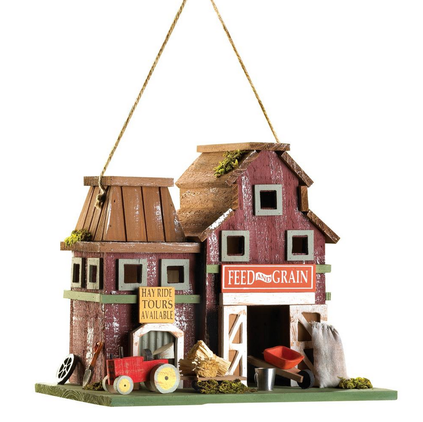 Old Country Charm Farmstead Birdhouse