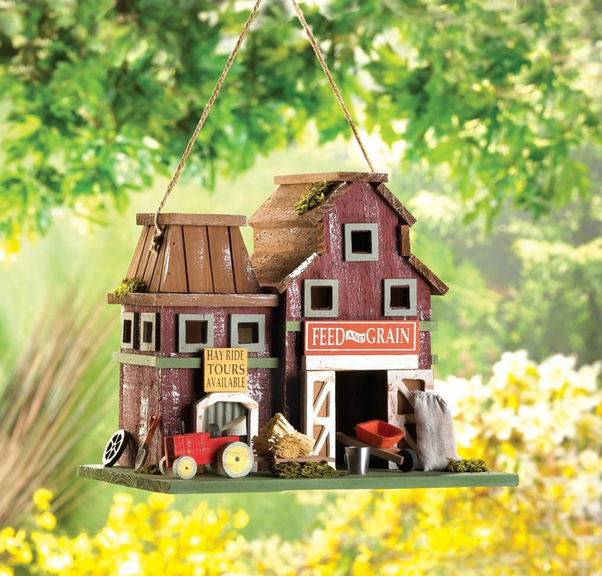 Old Country Charm Farmstead Birdhouse