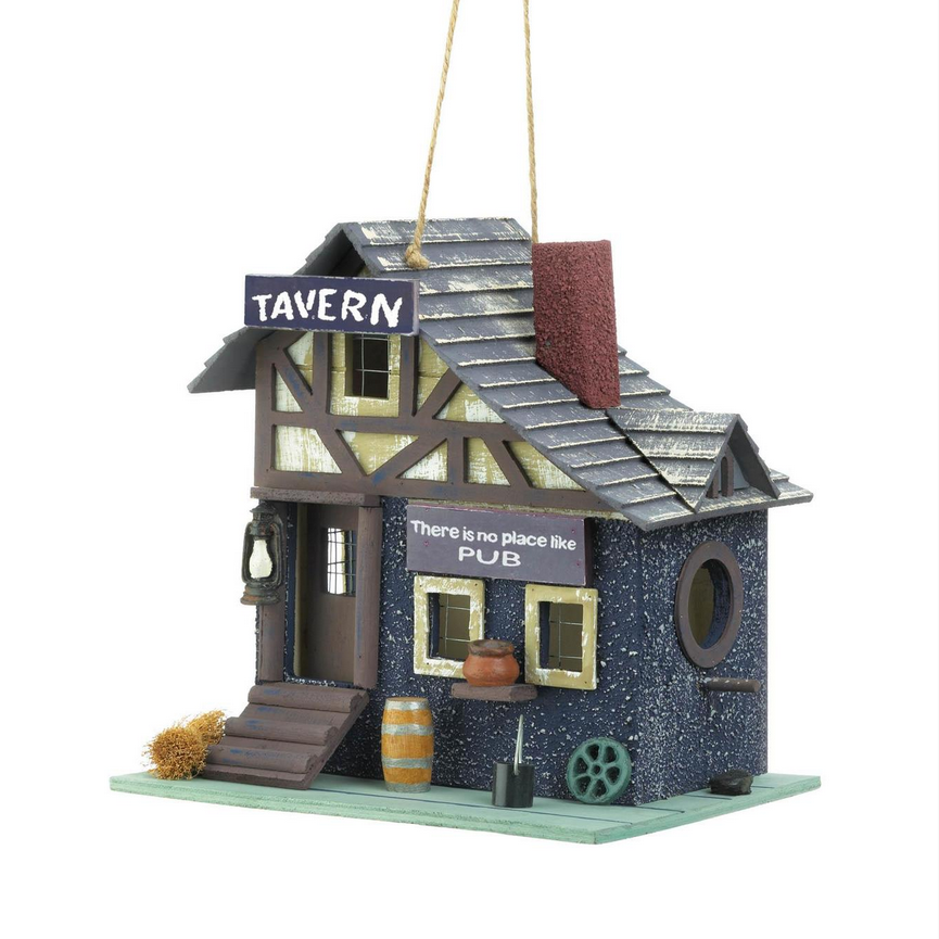 Fun Tavern Wooden Birdhouse