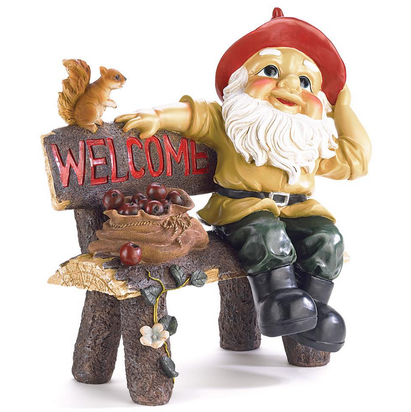 Fanciful Gnomes Indoor Outdoor Garden Yard Statues