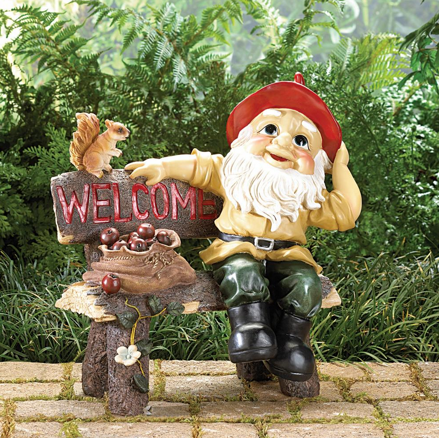 Fanciful Gnomes Indoor Outdoor Garden Yard Statues